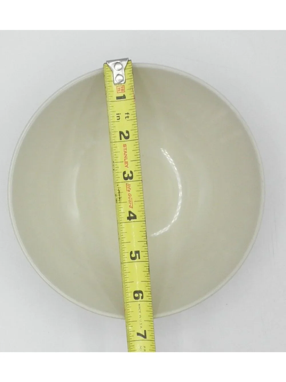 IKEA 21986 and 2011 Beige Soup Cereal Bowls Set of 4 Thailand SEE DIMENSIONS!